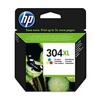 HP 304XL High Yield Tri-color Original Ink Cartridge (N9K07AE)