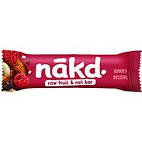 Bastoncini Nakd Berry Delight, 35 g, confezione da 18 pezzi