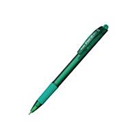 Pentel BX417 Retractable Ballpoint Green Pen 0.7mm