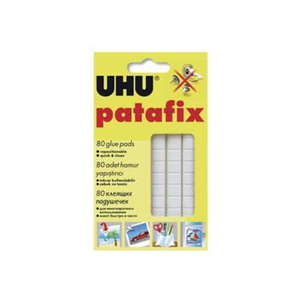 UHU Patafix White Adhesive Pad - Box of 80