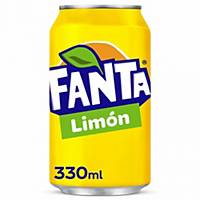 Pack de 24 latas de FANTA limón de 33 cl