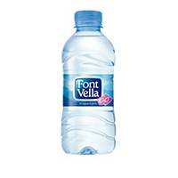 Água de Font Vella - 0,33 cl - Pacote de 35 garrafas