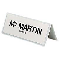PLACE NAME HOLDERS 120 X 45MM - PACK OF 10