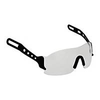 JSP EVOSPEC helmet-mounted safety glasses, clear