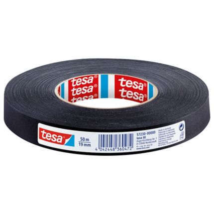 Tesa® Extra Power zwarte tape, B 19 mm x m
