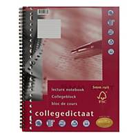 Multo college notebook A4+ squared 5x5 mm 23 perforations