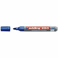Whiteboard Marker Edding 250, Rundspitze, Strichbreite 1,5-3 mm, blau