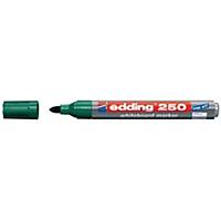 Edding 250 non-permanent marker bullet tip green