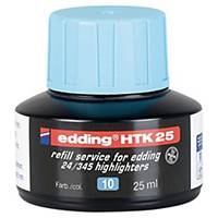 Recharge Edding HTK 25 pour surligneur - bleue
