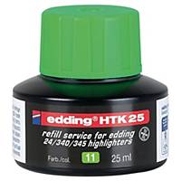 Recharge Edding HTK 25 pour surligneur - verte