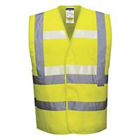 Portwest G470 hi-vis safety vest, yellow, size L/XL, per piece