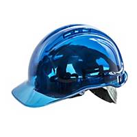 Portwest Peak View PV54 transparent safety helmet - Blue