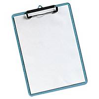 Schreibplatte Lyreco A4, Kunststoff, blau transparent