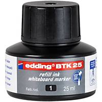 BOTTLE 25ML EDDING BTK25-1 INK BLACK