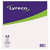 리레코 LYRECO 방안 절취형 노트패드 A4 5 X 5 100매