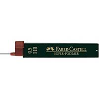 Faber-Castell Feinminen 120500, Strichstärke: 0,5mm, Härtegrad: HB, 12 Stück