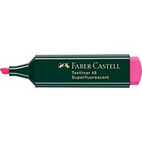 Marcador fluorescente FABER-CASTELL Textliner 48 color rosa
