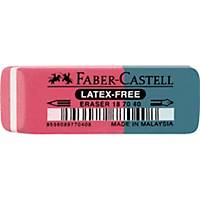 Faber-Castell Radierer 7070-40, aus Kautschuk, für Blei-, Kopier- und Farbstifte