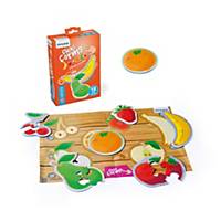 Caja de 18 piezas flexibles de fruta Miniland