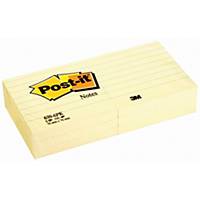 Post-It Notes Canary Yellow 76X76mm - Pack of 12 Pads