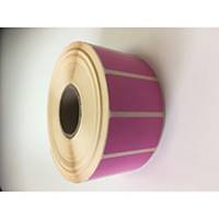 Direct Thermal Labels 51X25mm 38mm Pink - Roll of 2000