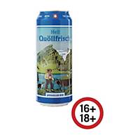 Appenzeller Quöllfrisch Bier, 50 cl, Packung à 6 Dosen