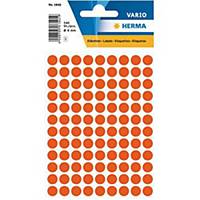 Herma Blister Pad Label 1842 8mm Red - Pack of 540 Sheets