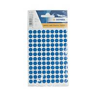 Herma Blister Pad Label 1833 8mm Dark Blue - Pack of 540 Sheets