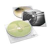 Durable CD/DVD-Hülle 5202, für 1 CD/DVD, mit Schutzvlies, transparent, 10 Stück
