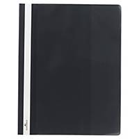 Durable Duraplus A4+ plastic folder, with black display pocket