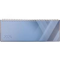Tischplaner Simplex Colors 40655, 1 Woche pro Seite, Kunststoff, blau