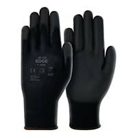 Rękawice ANSELL Edge® 48-126, czarne, rozmiar 6, 12 par