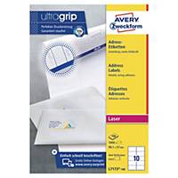 Avery L7173 laser labels Jam Free 99,1x57mm - box of 1000