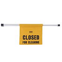 Closed For Cleaning Handing Door Safety Sign