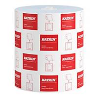 Katrin Dispenser Paper Towel Roll System Medium 1-Ply, Blue - Pack of 6