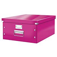 Leitz Archivbox 6045 WOW, Click n Store, Größe: L, Maße: 484x369x200mm, pink
