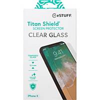 Protezione del display eStuff Titan Shield, iPhone X/XS, trasp.