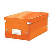 Krabice na DVD Leitz Click&Store, oranžová