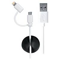 PORT DESIGNS 900051 CABLE 2IN1 LIGHT/USB