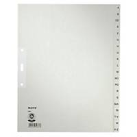 Register Leitz 1201, A-Z, A4, made of Paper, 20 Sheets, grey