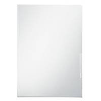 Leitz 4100 L-folder A4 PVC 15/100e transparent - pack of 100