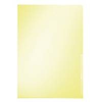 Leitz 4100 L-folder A4 PVC 15/100e yellow - pack of 100
