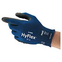 Rękawice ANSELL Hyflex® 11-816, czarno-niebieskie, rozmiar 11, para