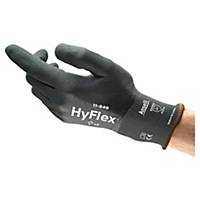 Viacúčelové rukavice Ansell HyFlex® 11-849, veľkosť 7, sivé
