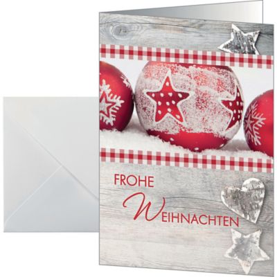 SIGEL Carte Noël/Enveloppe A6/A5 DS057 220g je 25 pcs. - 154300 - Papeterie  Fischer AG