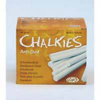 1 box 100 chalk with upperlayer white