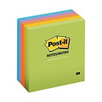 Post-it 654-5UC Colour Notes (Jaipur) 3 inch x 3 inch - Pack of 5