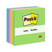 POST-IT กระดาษโน้ต 654-5UC 3 x3  คละสีสะท้อนแสง แพ็ค 5 เล่ม