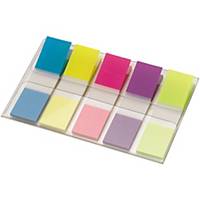 Post-it® Index Mini  683-5CB, 11,9x43,2 mm, neon, Packung à 5 Stück