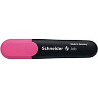 Schneider Textmarker Job, Strichstärke: 1+5mm, nachfüllbar, rosa